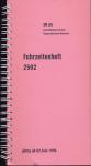 Deutsche Bahn: Fahrzeitenheft 2502, Regionalbereich München, gültig ab 02. Juni 1996.