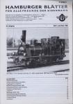 Hamburger Blätter für alle Freunde der Eisenbahn, 33. Jahrgang 1986: 8 Hefte (=kompl. Jahrgang)
