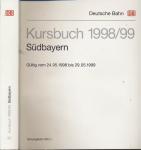Kursbuch Südbayern 1998/99, gültig vom 24.05.1998 bis 29.05.1999