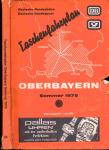 Taschenfahrplan Oberbayern Sommer 1975 (1. Juni bis 27. September 1975)