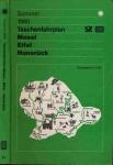 Taschenfahrplan Mosel Eifel Hunsrück Sommer 1980 (1. Juni bis 27. September 1980)