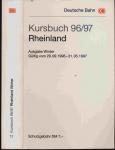 Kursbuch Rheinland Winter 1996/97, gültig vom 29.09.1996 bis 31.05.1997