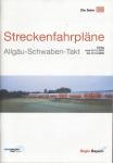 Streckenfahrpläne. hier: Allgäu-Schwaben-Takt, gültig 14.12.2002 - 13.12.2003