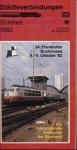 Deutsche Bundesbahn Städteverbindungen Sommer 1982