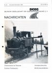 DGEG-Nachrichten Heft Nr. 87/1988 (November/Dezember 1988)