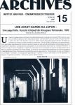 ARCHIVES - Institut Jean Vigo - Cinémathèque de Toulouse Nr. 15 (Juin 1988): Une Avant-Garde au Japon: Une Page Folle. Kurutta Ichipijii de Kinugasa Teinosuke, 1926 (Marianne Lewinsky-Sträuli)