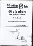 Gleisplan der Berliner S-Bahn Stand April 2004
