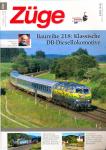 Züge. Heft 4/2018: Baureihe 218: Klassische DB-Diesellokomotive