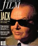 American Film. Magazine of the Film, Video and Television Arts, February 1990: Cover story: Jack with 'The two Jokes'. He's not joking