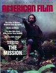 American Film. Magazine of the Film and Television Arts, November 1986: Cover story: Daniel Berrgian and de Niro and 'The Mission'