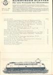 Hamburger Blätter für alle Freunde der Eisenbahn, 12. Jahrgang 1965: 10 Nrn. (in 5 Heften). (=kompl. Jahrgang)