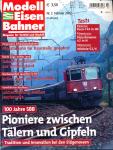 Modelleisenbahner. Magazin für Vorbild und Modell Heft 2/2002: Pioniere zwischen Tälern und Gipfeln. 100 Jahre SBB. Tradition und Innovation bei den Eidgenossen