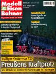Modelleisenbahner. Magazin für Vorbild und Modell Heft 8/2001: Preußens Kraftprotz. Bulliger Klettermax T20. Vor 20 Jahren letzter 95-Planeinsatz in Thüringen