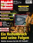 Modelleisenbahner. Magazin für Vorbild und Modell Heft 8/1998: Ein Reifenbruch und seine Folgen. Das Drama von Eschede. Welche Grenzen hat die ICE-Technik?