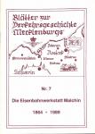 Die Eisenbahnwerkstatt Malchin 1864 - 1989