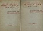 Joh. Nep. Krieger's Mondatlas, hrggb. von Rudolf König. Nach seinen an der Pia-Sternwarte in Triest angestellten Beobachtungen unter Zugrundelegung der hinterlassenen Zeichnungen und Skizzen bearbeitet und mit Unterstützung der kaiserl, Akademie der Wissenschaften in Wien aus den Mitteln der Treitl-Stiftung herausgegeben von Rudolf König. Neue Folge. 2 Bde. (= kompl. Edition)