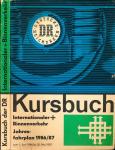 Kursbuch Internationaler + Binnenverkehr Jahresfahrplan 1986/87, gültig vom 1. Juni 1986 bis 30. Mai 1987