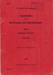 Deutsche Bundesbahn: Vorschriften für die Bedienung von Signalanlagen Teil II: Mechanische Stellwerke (Sig V B II), gültig vom 1. Oktober 1959 an