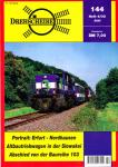 Drehscheibe Heft 144 (4/00 Juni 2000): Portrait: Erfurt - Nordhausen / Altbautriebwagen in der Slowakei / Abschied von der Baureihe 103