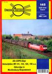 Drehscheibe Heft 145 (5/00 August 2000): Alle EXPO-Züge / Umlaufpläne BR 101, 103, 120, 156 u.a. / Güterzüge in Mecklenburg-Vorpommern