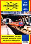 Drehscheibe Heft 155 (7/01 November 2001): Vorschau Fernfahrplan 2002/2003 / Güterzüge in Thüringen und Sachsen / Signalsensation in Belgershain