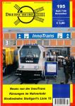 Drehscheibe Heft 195 (7/06 November 2006): Neues von der InnoTrans / Kürzungen im Nahverkehr / Straßenbahn: Stuttgart's Linie 15