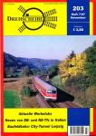 Drehscheibe Heft 203 (7/07 November 2007): Aktuelle Werbeloks / Neues von DB- und NE-Tfz in Italien / Baufeldbahn: City-Tunnel Leipzig