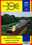 Drehscheibe Heft 209 (5/08 August 2008): Einsatzübersicht: Schienenbusse nach Fahrplan / Jubiläum: 125 Jahre WLE / Schülerferientickets