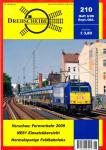 Drehscheibe Heft 210 (6/08 September-Oktober 2008): Vorschau: Fernverkehr 2009 / NE81 Einsatzübersicht / Normalspurige Feldbahnloks