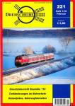 Drehscheibe Heft 221 (1/10 Februar 2010): Einsatzübersicht Baureihe 110 / Tarifänderungen im Nahverkehr / Umlaufpläne, Güterzugfahrzeiten