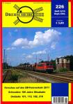 Drehscheibe Heft 226 (6/10 September-Oktober 2010): Vorschau auf den DB-Fernverkehr 2011 / Schweden: 100 Jahre Ohsabahn / Umläufe: 101, 115, 182, 218