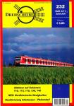 Drehscheibe Heft 232 (4/11 Juni-Juli 2011): Oldtimer auf Schienen: 110, 113, 115, 139, 140 / NEG: Nordfriesische Neuigkeiten / Reaktivierung Altshausen - Pfullendorf