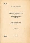 Deutsche Bundesbahn: Allgemeine Dienstanweisung für die Bundesbahnbeamten (ADAB), gültig vom 1. Januar 1955 an. Ausgabe 1964 (DA 019)