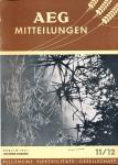 AEG-Mitteilungen Heft 11/12 (November-Dezember) 1951