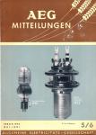 AEG-Mitteilungen Heft 5/6 (Mai-Juni) 1953