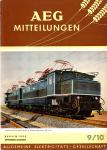 AEG-Mitteilungen Heft 9/10 (September-Oktober) 1955