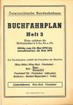 Buchfahrplan Heft 3: (Wien Mitte) Wien Nord - Floridsdorf - Retz Satov/Drosendorf / Floridsdorf Fbf - Floridsdorf - Jedlersdorf - Stockerau - Absdorf-Hippersdorf (--Tulln), gültig vom 28. Mai 1978 bis einschließlich 26. Mai 1979