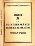 Buchfahrplan Beilage A zu den Buchfahrplänen Heft 10, 10A, 40, 40A und 42, gültig vom 28. Mai 1978 bis einschließlich 26. Mai 1979