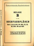 Buchfahrplan Beilage B zu den Buchfahrplänen Heft 1, 1A, 10, 10A, 20, 20A, 22, 23, 30, 30A, 40 und 40A, gültig vom 28. Mai 1978 bis einschließlich 26. Mai 1979