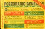 Pozzorario Generale. Ferrovie dello Stato e Ferrovie in Concessione. Servizi Internationali Italia - Europa. Laghi e Autolinee Sostitutive. Valido dal 28. Septembre 1997 al 23. Maggio 1998