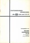 Stationierungsverzeichnis aller DB-Loks zum 31.12.72